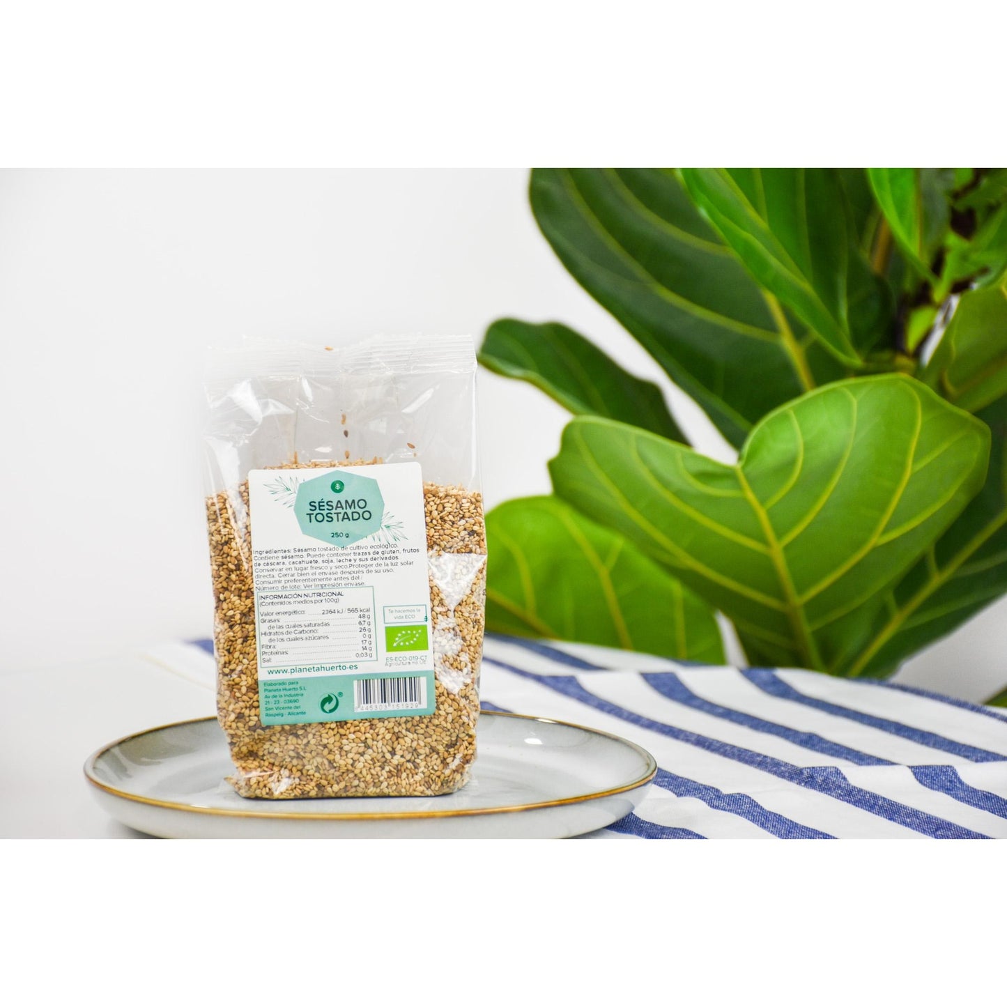 Toasted sesame ECO Planeta Huerto 250 g