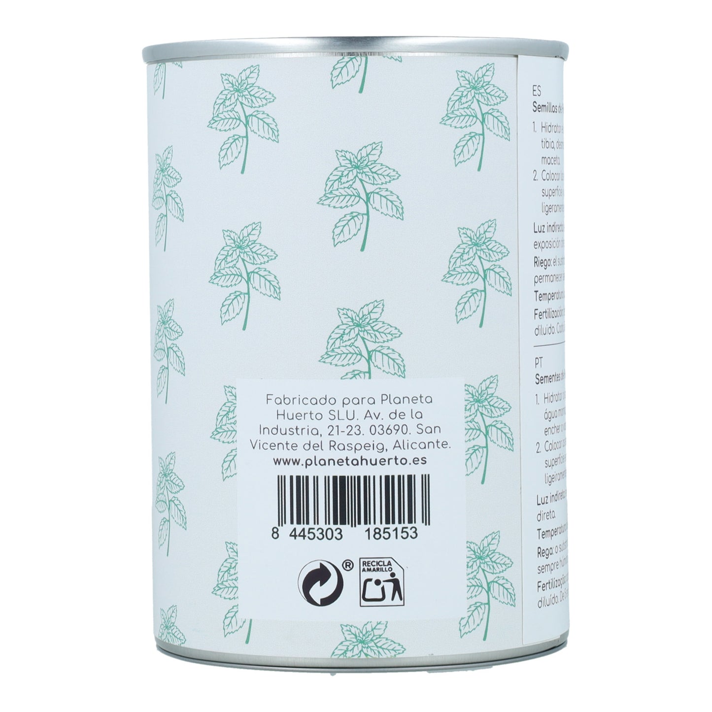 Kit de culture de menthe aromatique Planeta Huerto