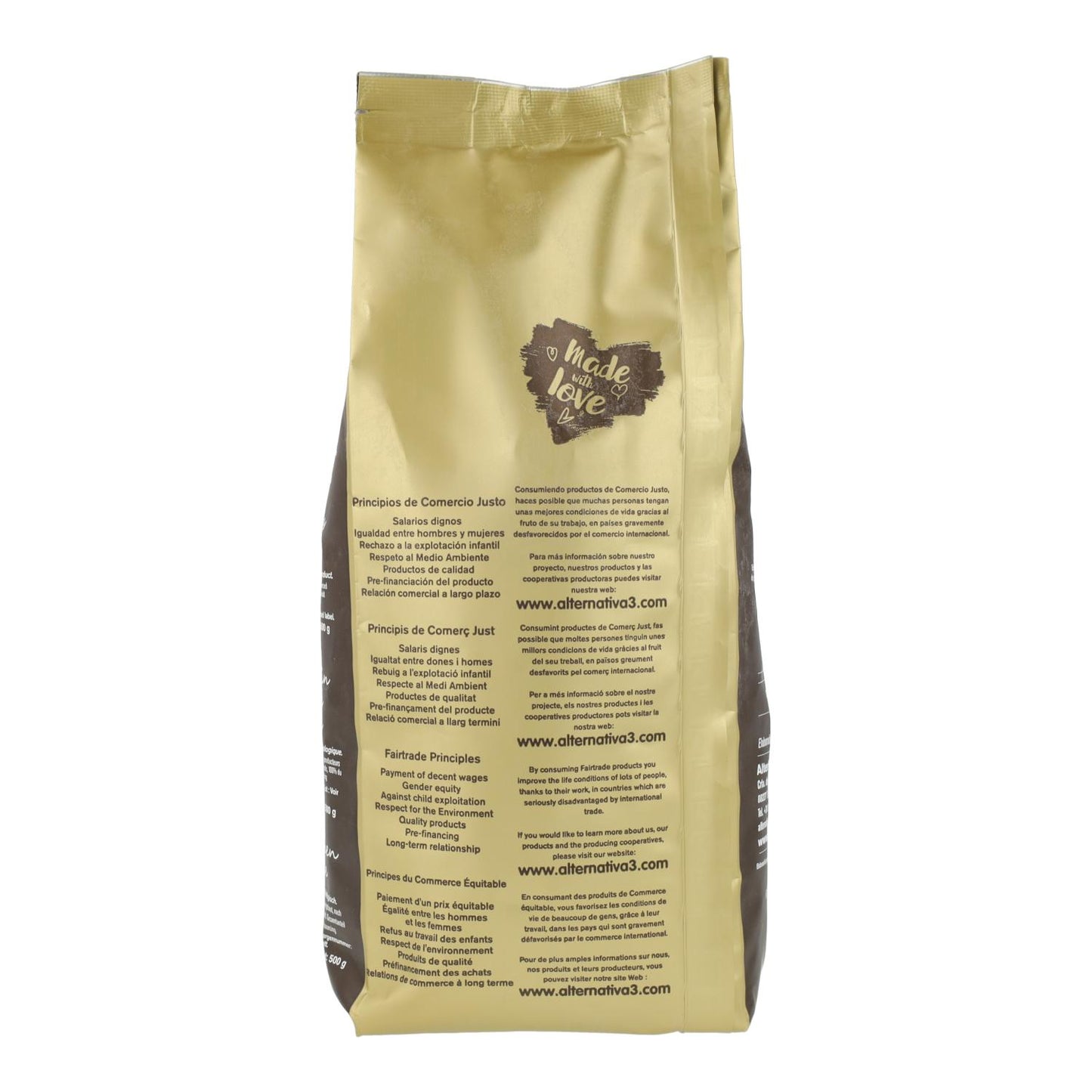 Biologische koffiebonen Forte Alternativa 500 g