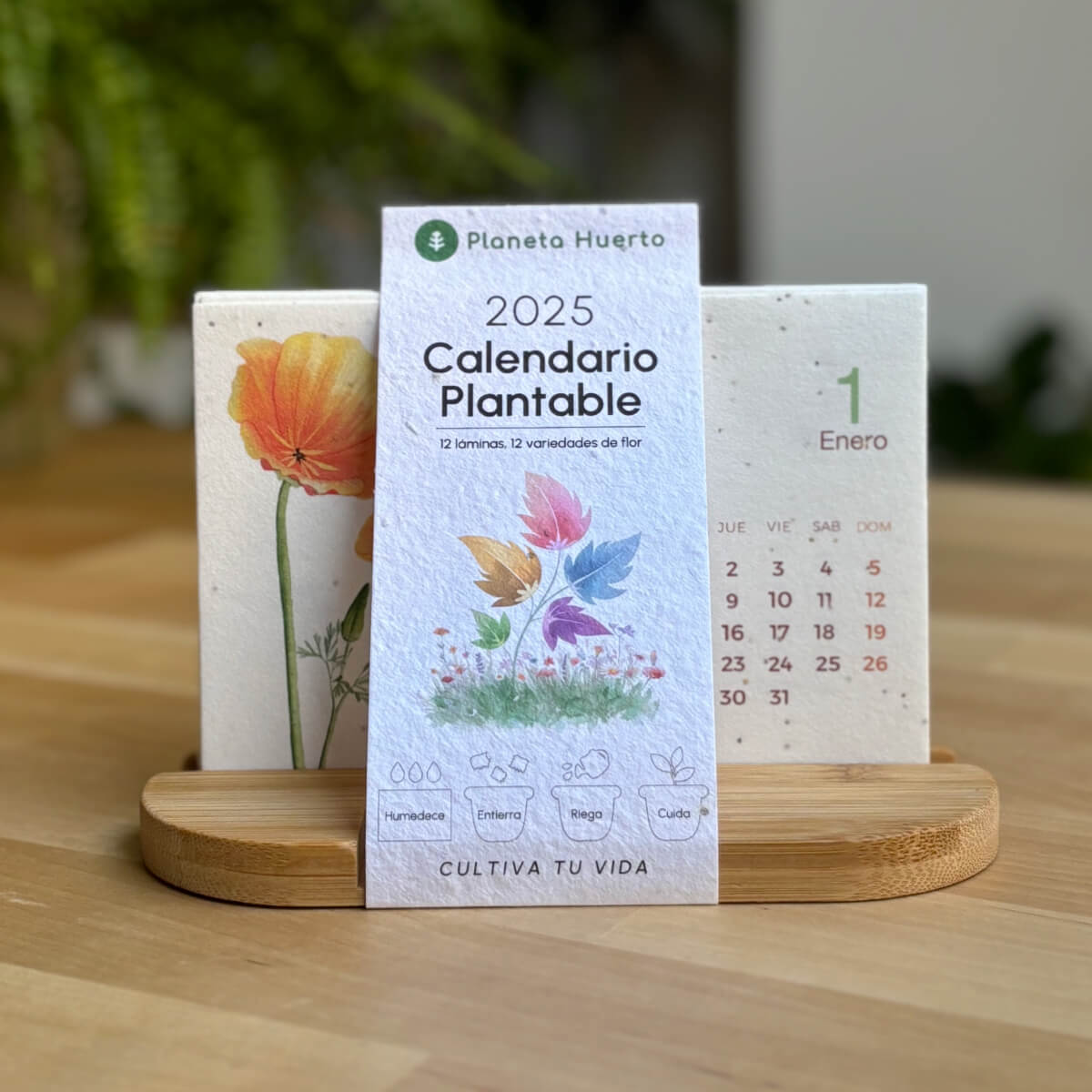 Plantbare kalender 2025 Planet Orchard Zet tijd om in natuur