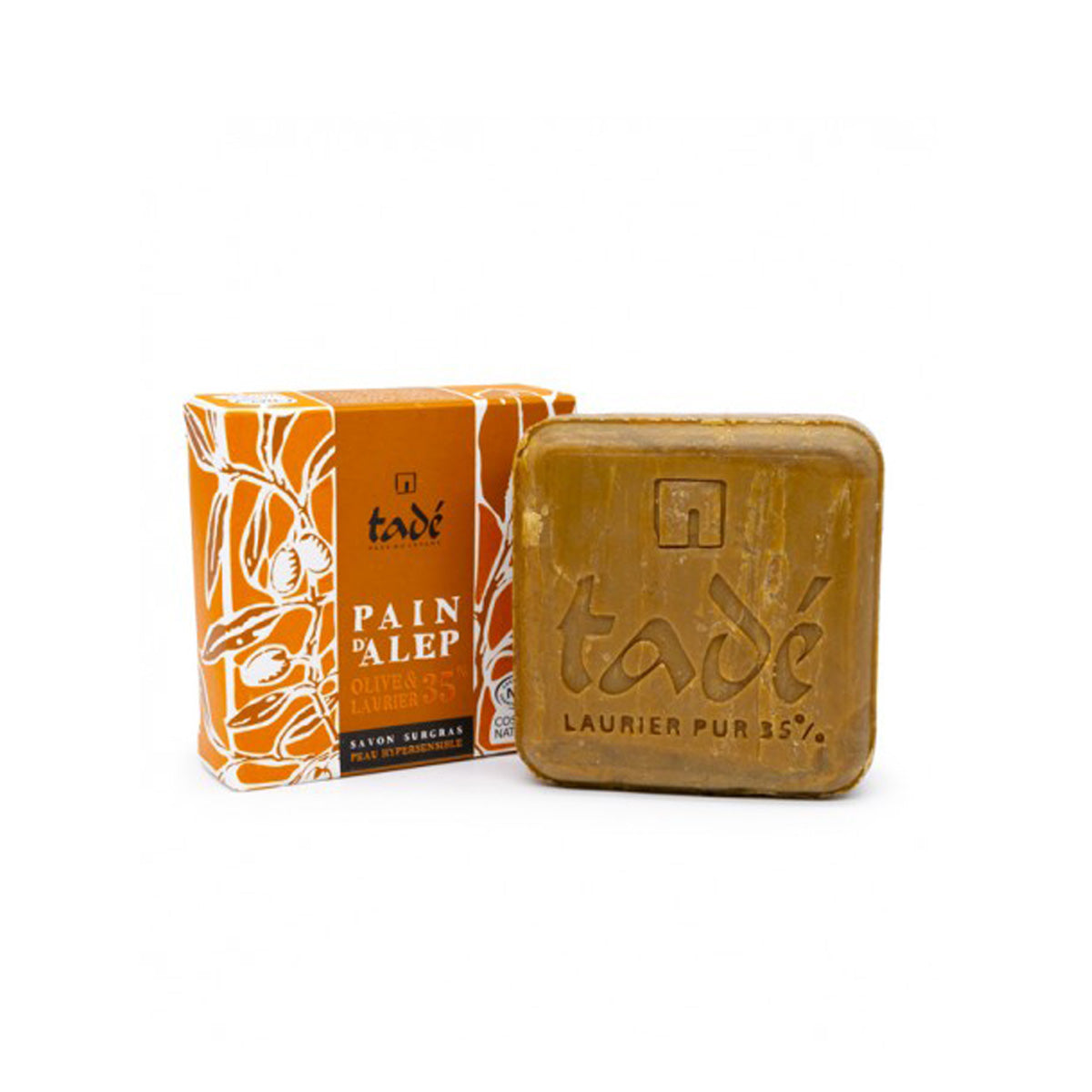 Tadé Aleppo Soap 35% Laurel. 190 g