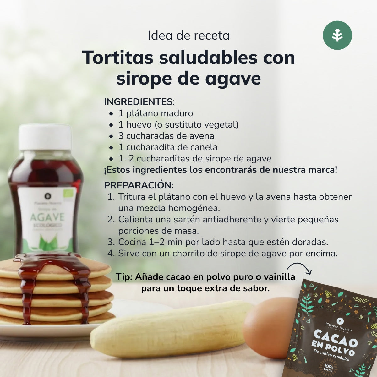 Surowy ECO Syrop z Agawy Planeta Huerto 500 ml