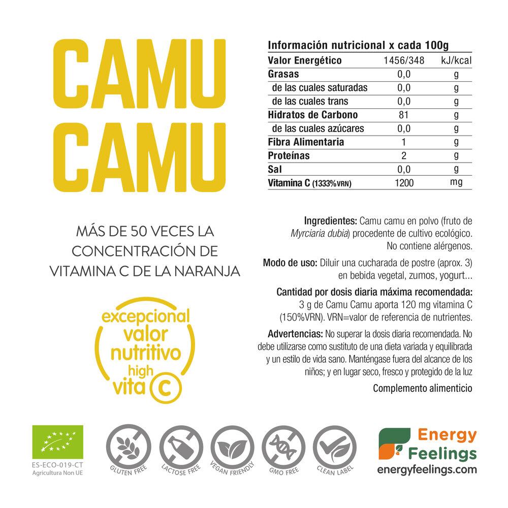 Camu Camu BIO w proszku Energy Feelings 100 g