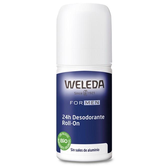 Roll-on-deodorant för män, Weleda, 50 ml