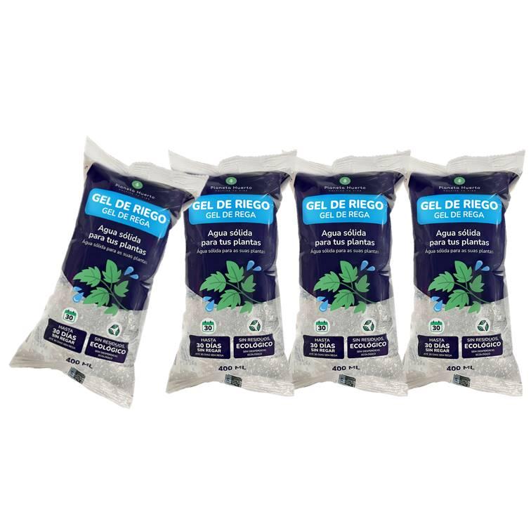 Förpackning 4 x Planet Garden Watering Gel 400 ml
