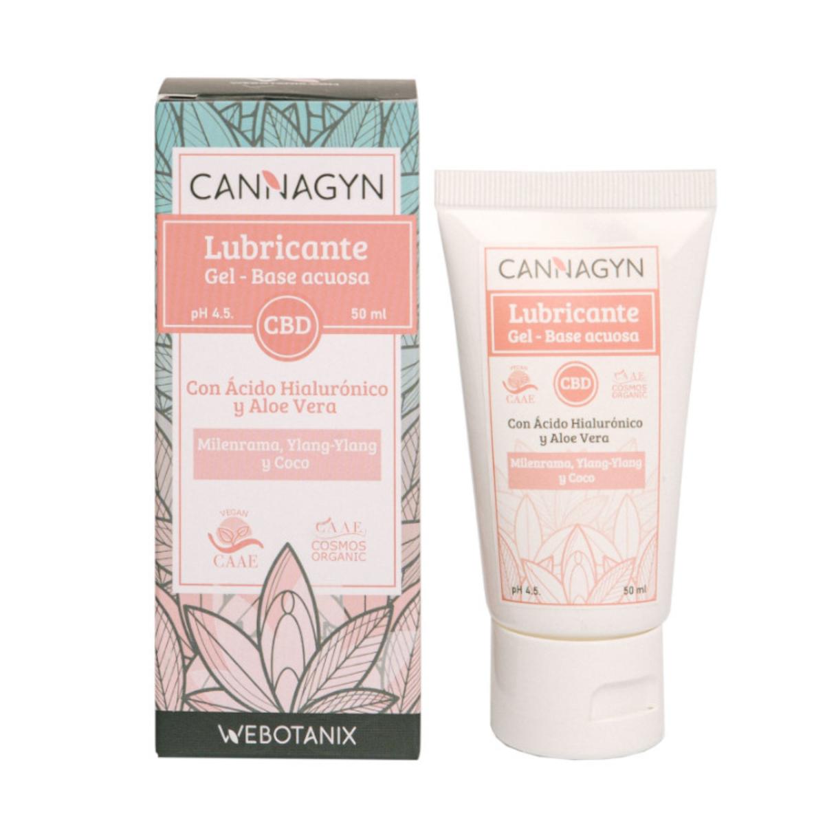 Cannagyn smörjande gel BIO 50 ml WeBotanix