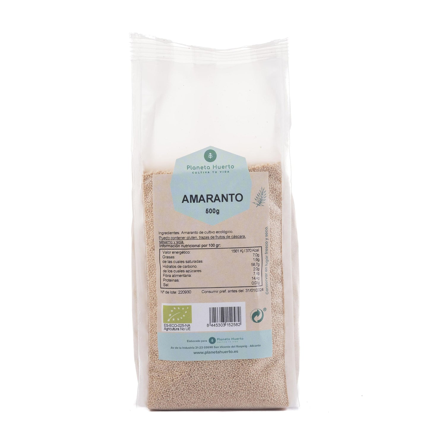 Ziarno amarantusa ECO Planeta Huerto 500 g