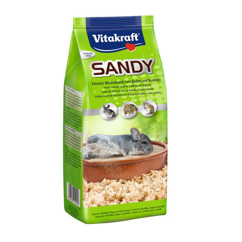 Vitakraft Sandy zand voor chinchilla's 1 kg