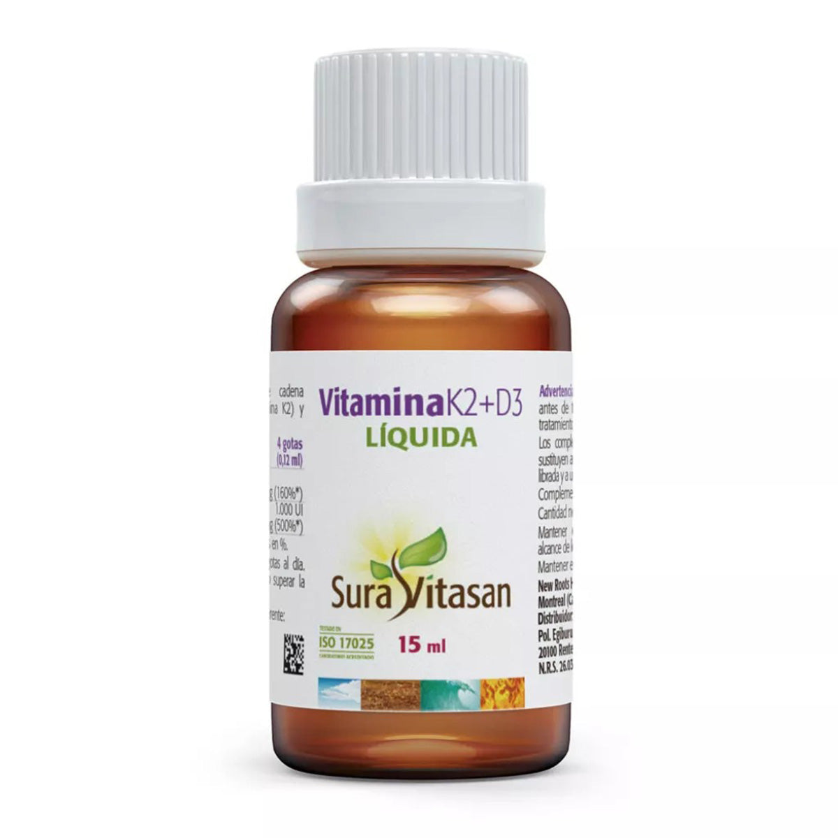 Witamina K2+D3, Sura Vitasan, 15 ml