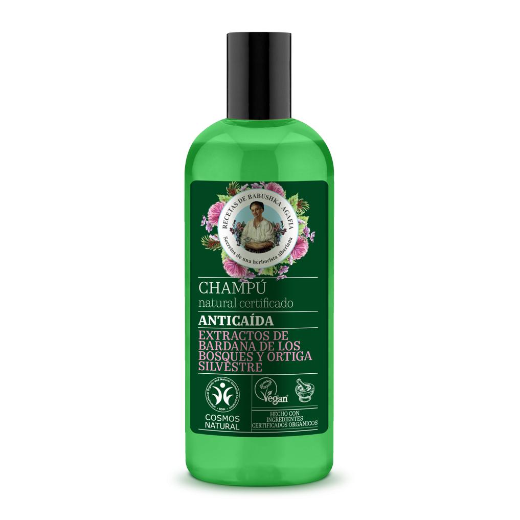 Certifierat naturligt schampo mot håravfall Agafia Natura Siberica 260 ml