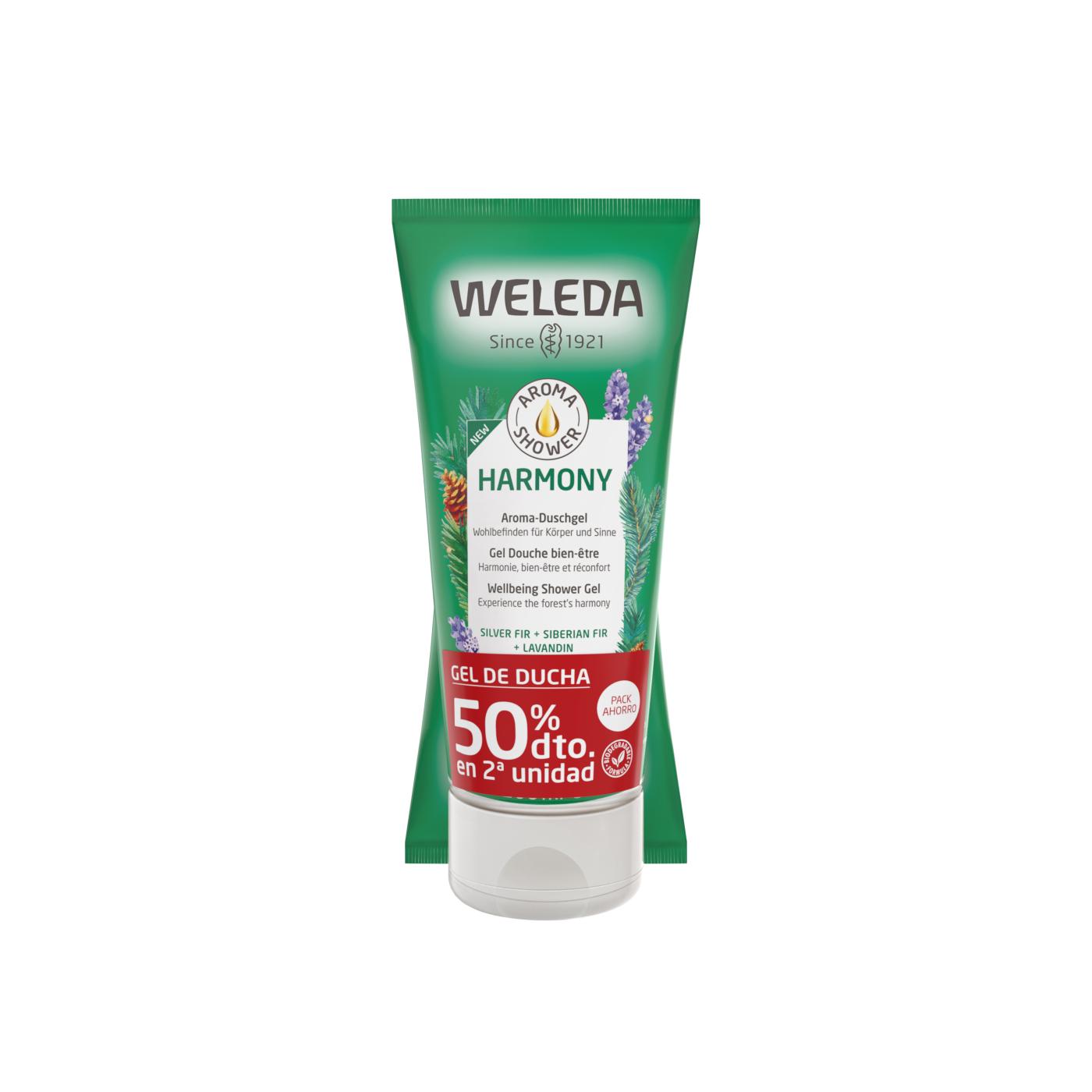 Duplo Aroma Shower Harmony Weleda 200 ml + 200 ml