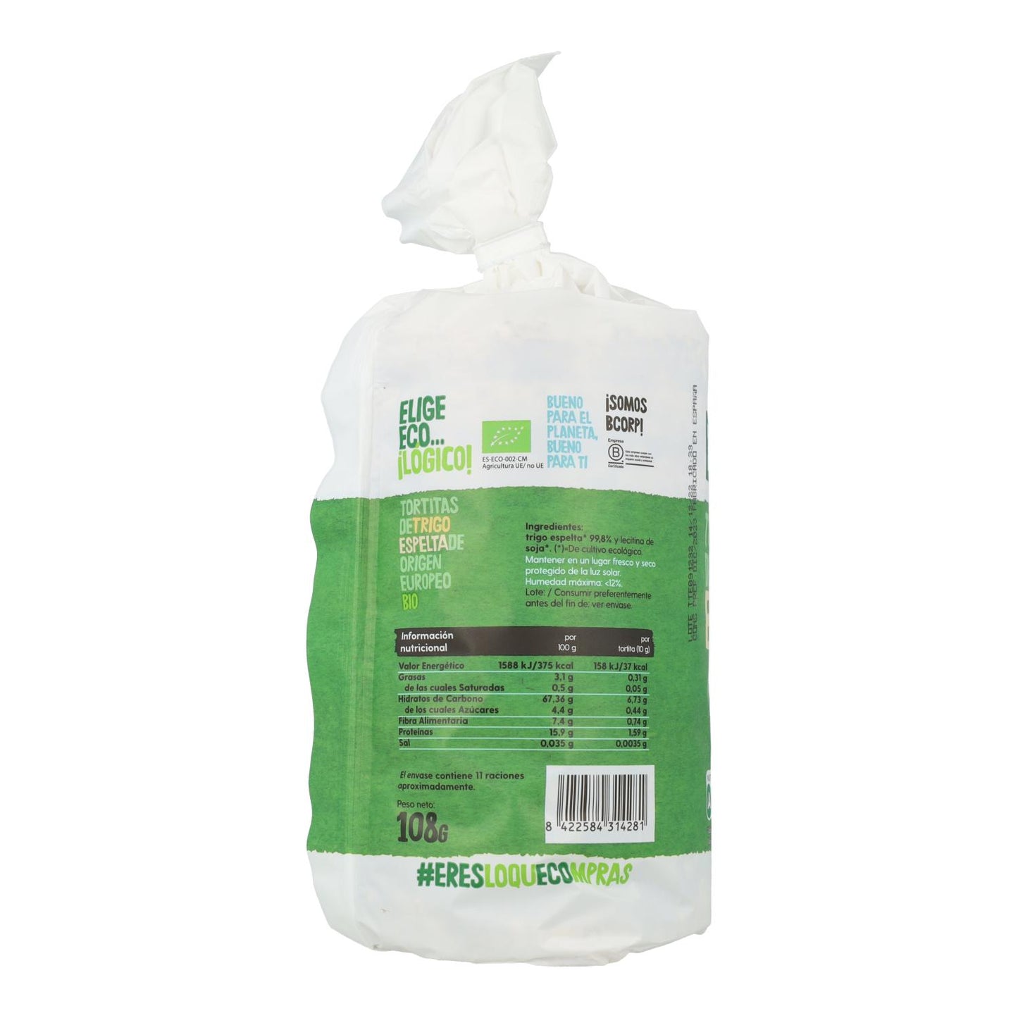 Placki pszenne ekologiczne Ecocesta 108 g