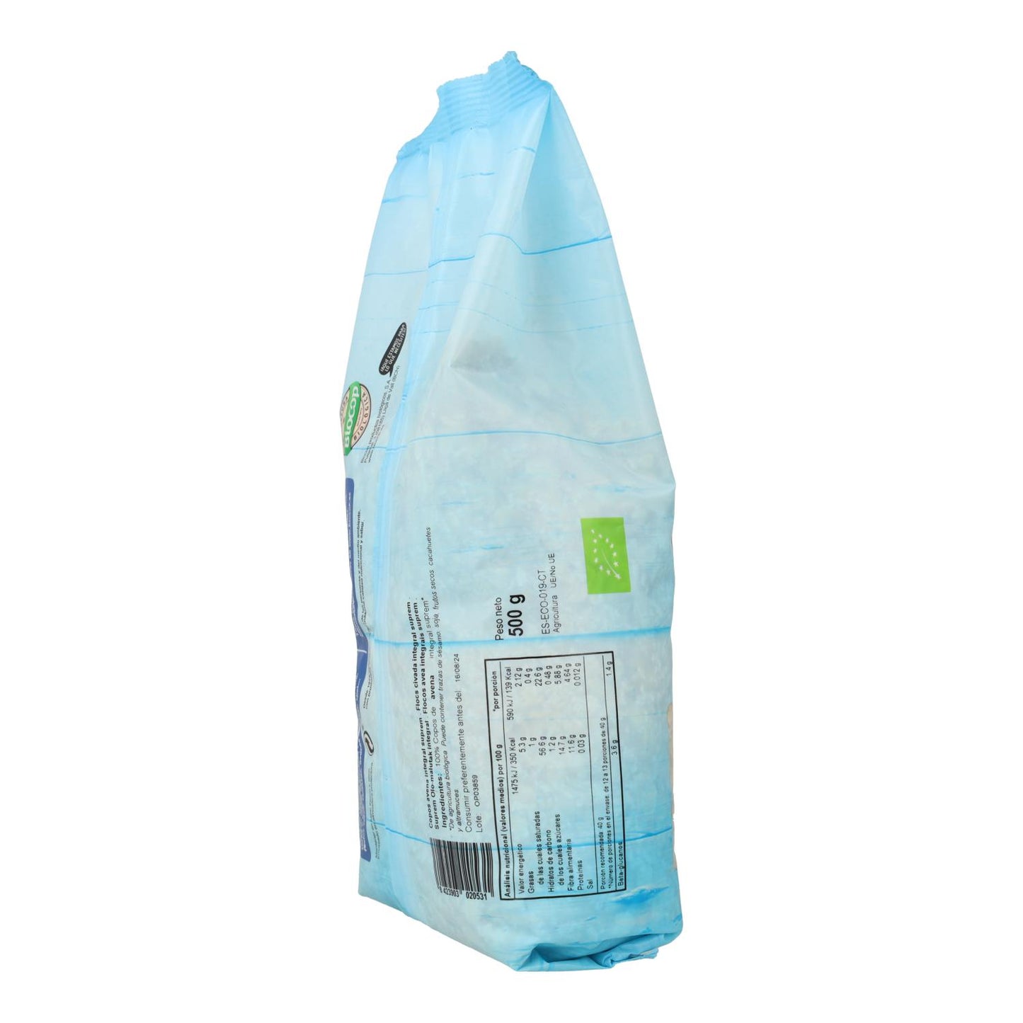Flocons d'avoine complète Suprem BIO Biocop, 500 g