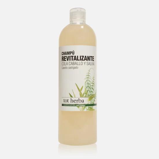 Schampo med hästmynta och salvia Tot Herba 500 ml
