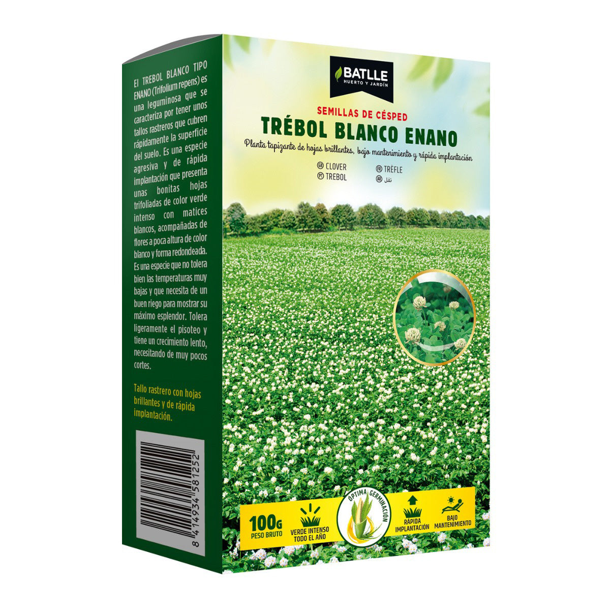 Samen von Weißklee Repens Batlle 100 g
