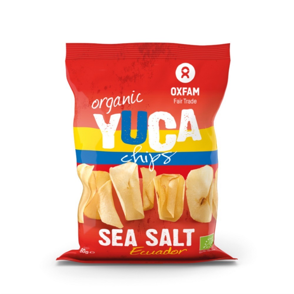 Chipsy z manioku BIO z solą Oxfam Intermón 60 g