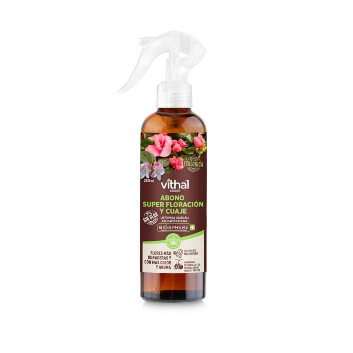 Superbloei- en vruchtzettingmeststof Biosphere+ Eco 250 ml Vithal Garden