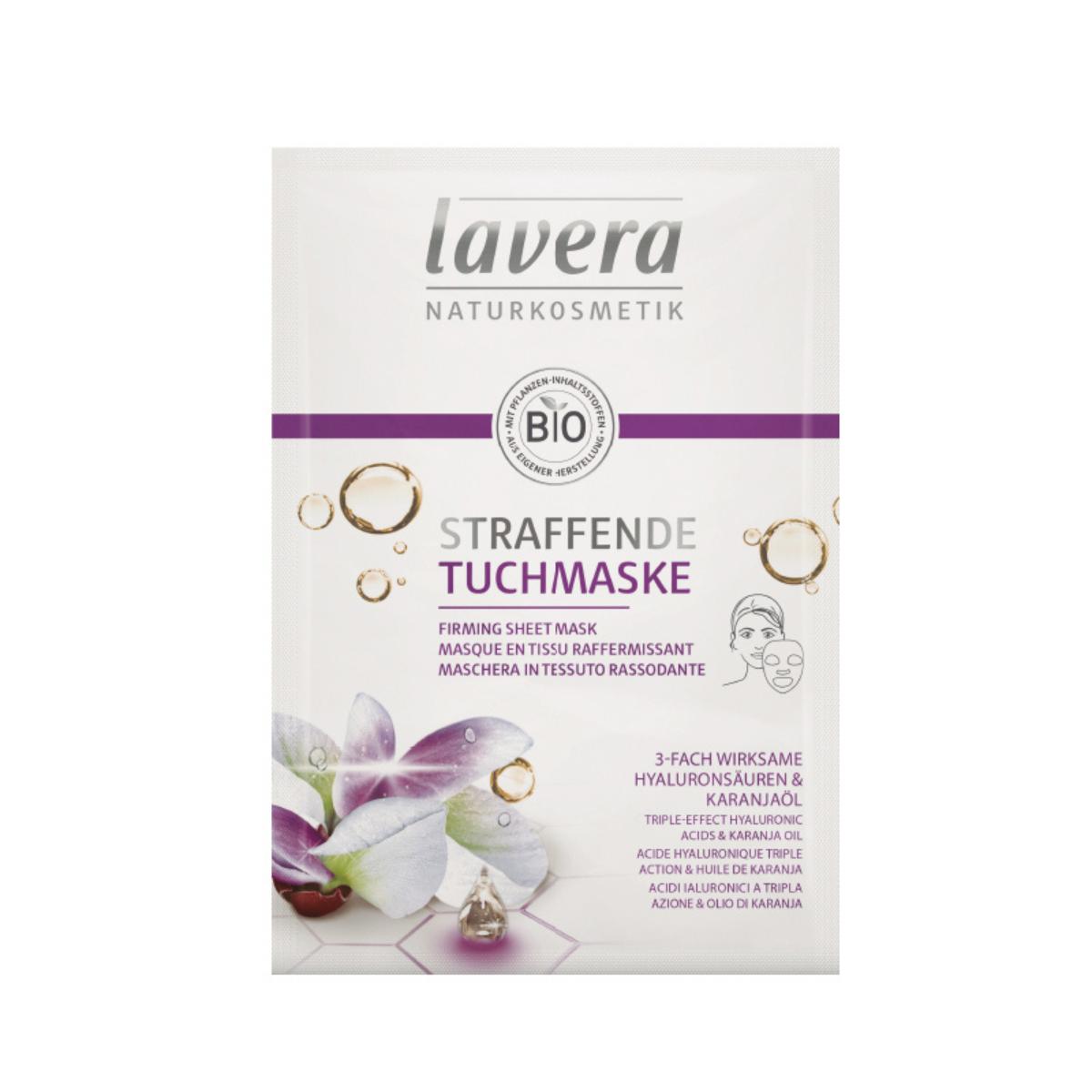 Uppstramande ansiktsmask, Lavera 21 ml