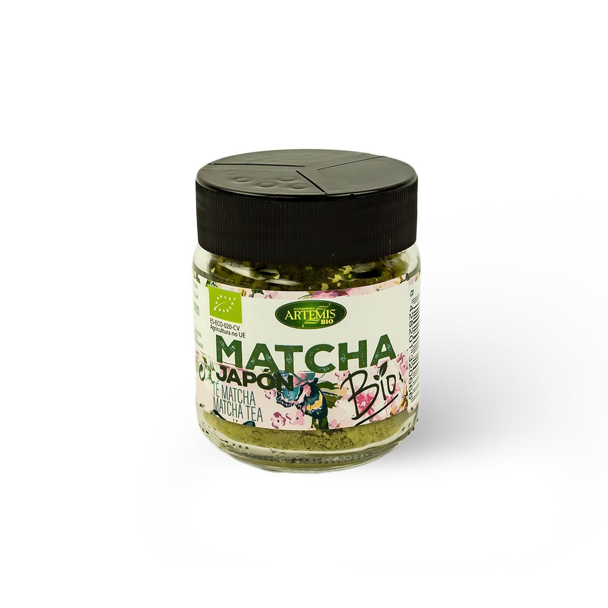 Matcha-Tee im Glas Artemis Bio 55 g