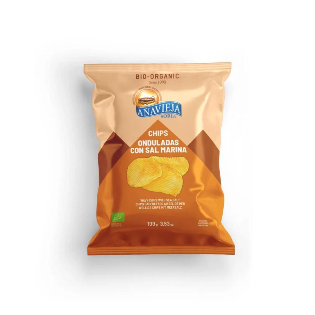 Añavieja Eco Wavy Crisps 100 g