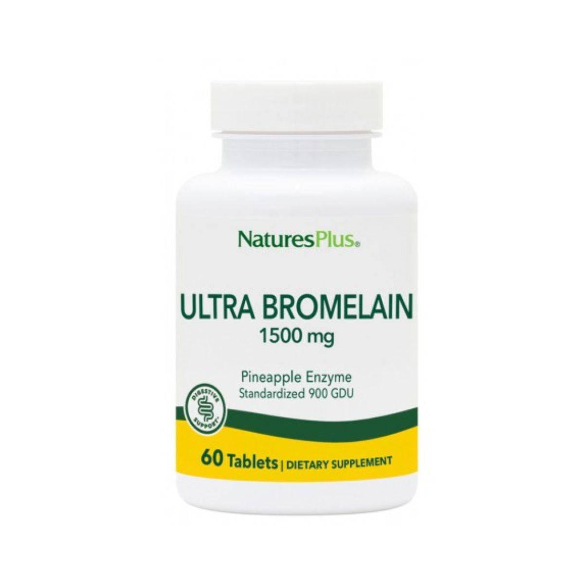 Ultra Bromelain 1500 mg Nature's Plus 60 tablets