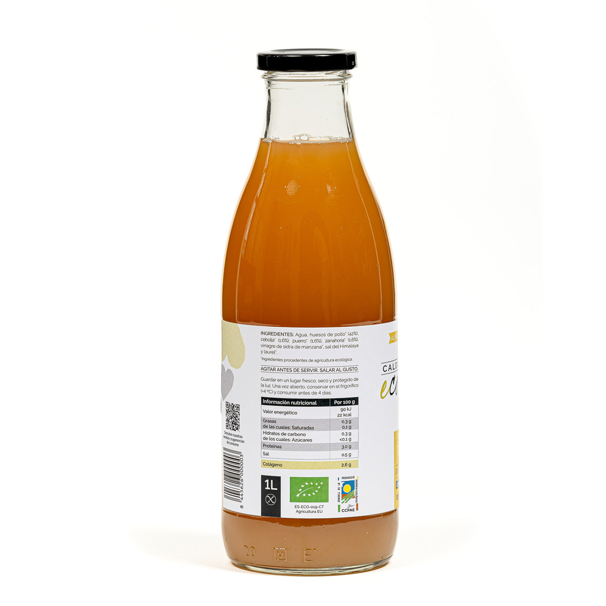 Biologische kippenbouillon met groenten Ecolagen 1 l