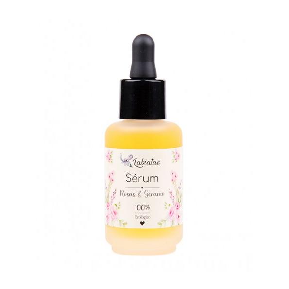 Bio-serum med rosor och pelargon Labiatae 30 ml
