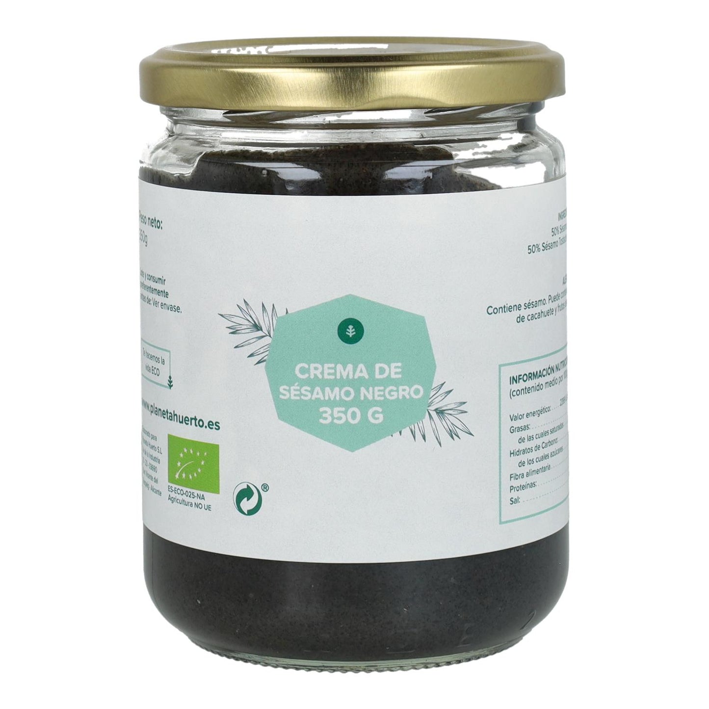 Schwarzer Sesam Tahini ECO Planet Garden 350 g