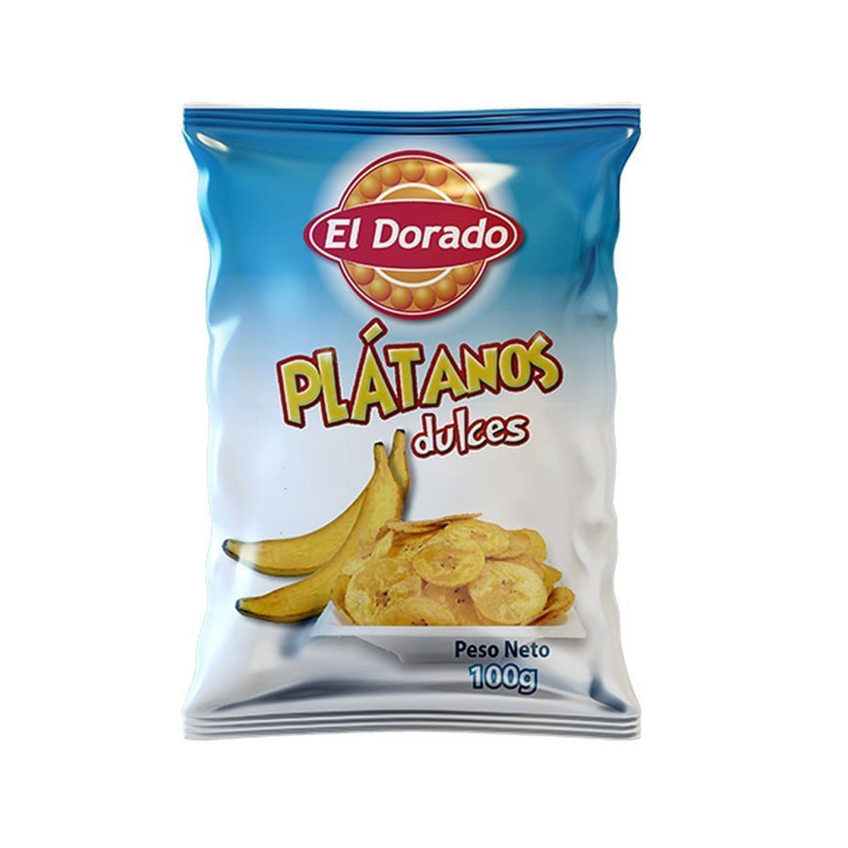 Dulce El Dorado bananchips 100 g