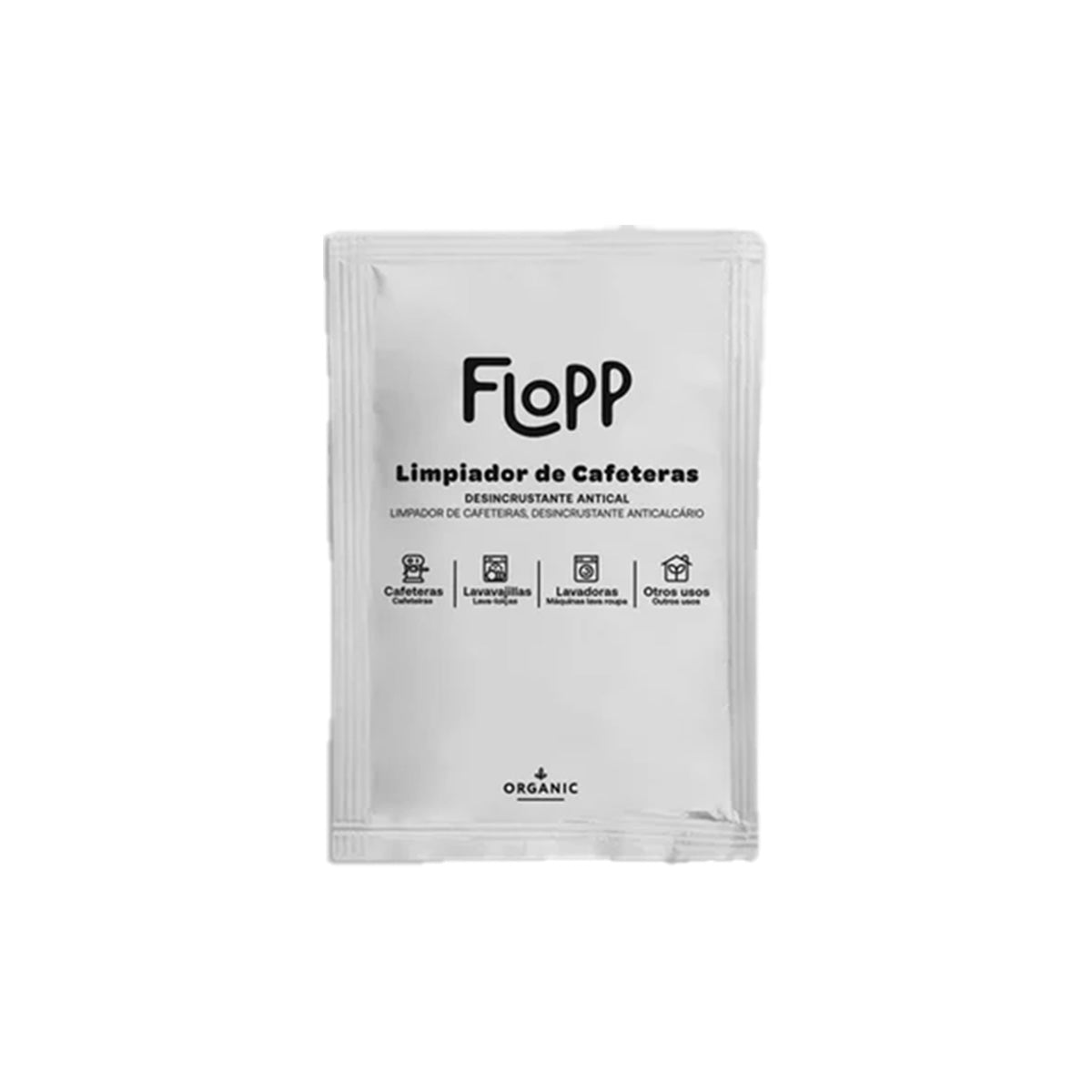 Pack of 2 coffee machine cleaners - 1 box x 2 sachets Flopp