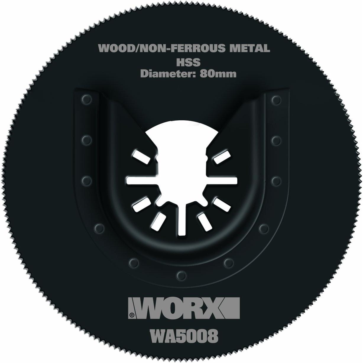 HSS 80 mm circular saw blade - Worx
