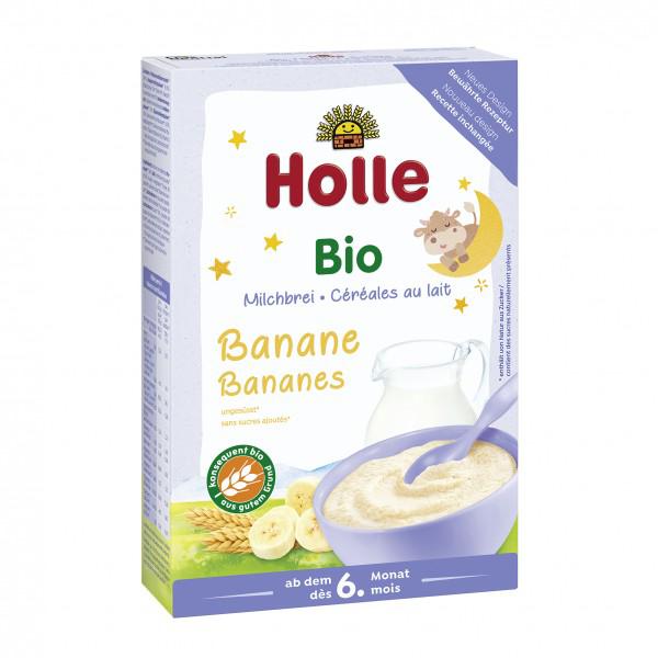 Holle Weizenmehl-Bananen-Brei mit Milch +6M, 250 g