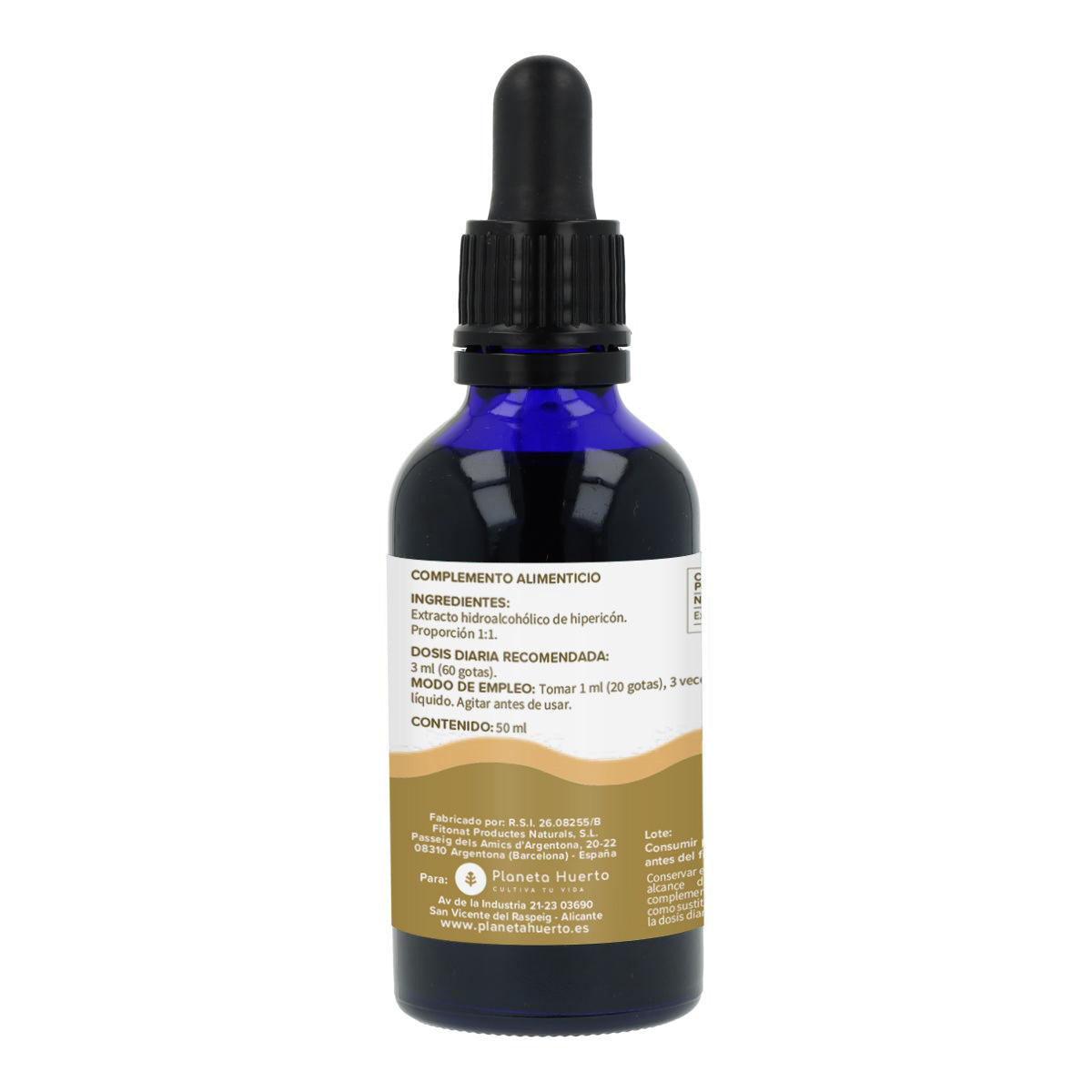 Hypericum Extract Planeta Huerto 50 ml.