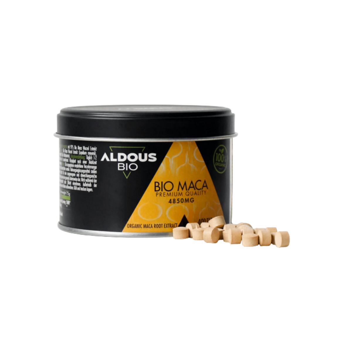 Premium Organic Andean Maca Extract, Aldous Bio, 400 tablets of 4850mg
