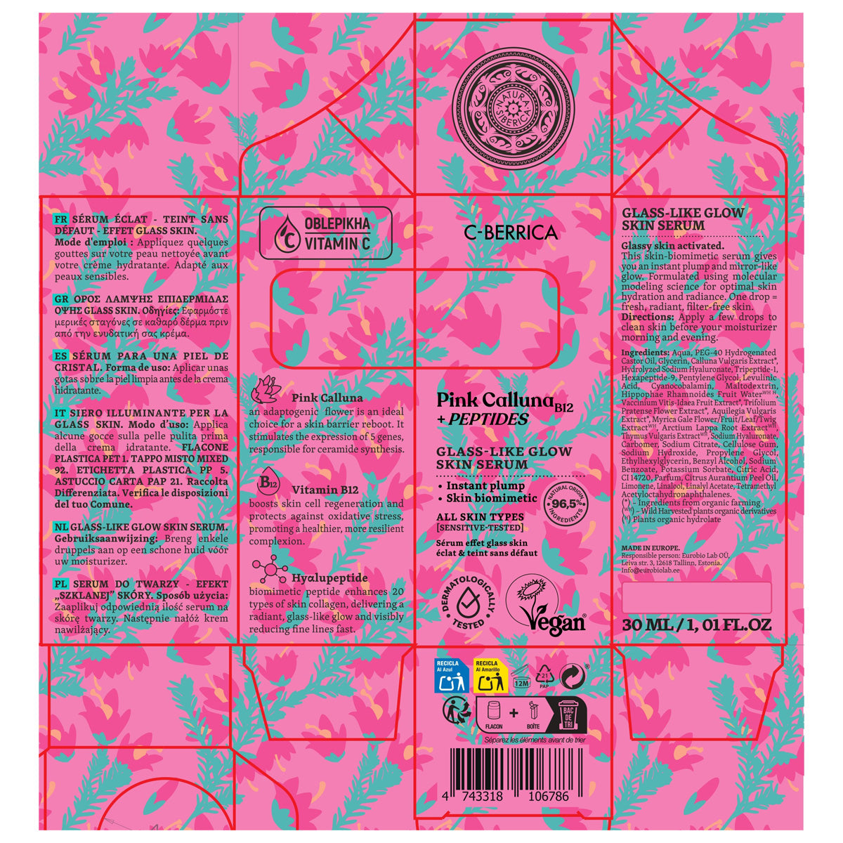 Glass Skin Natura Siberica 30 ml