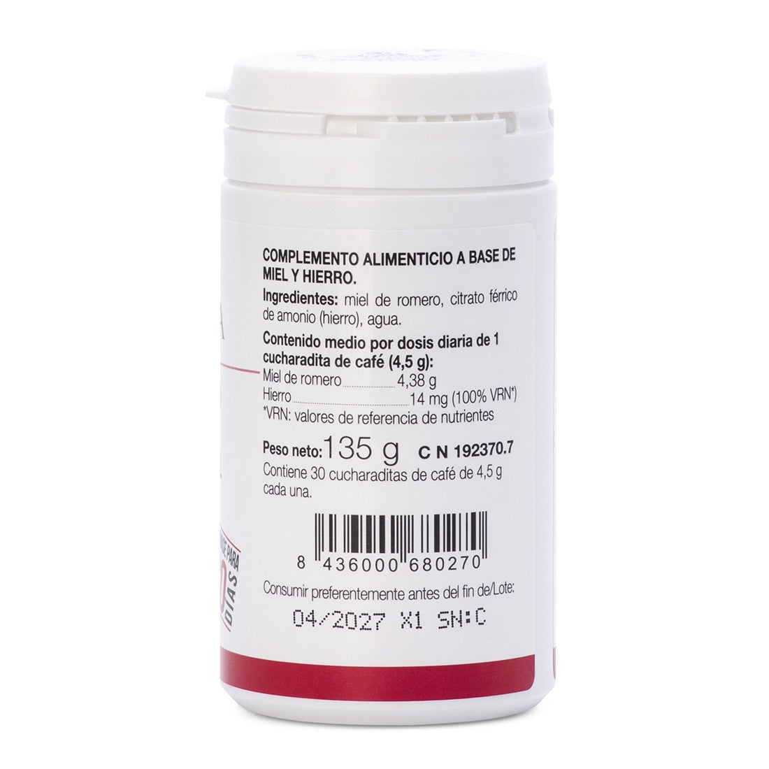 Ferro con miele Ana Maria LaJusticia 135 g