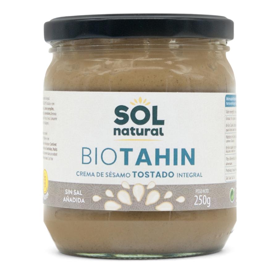 Bio Tahini pełnoziarniste bez soli Sol Natural 250 g