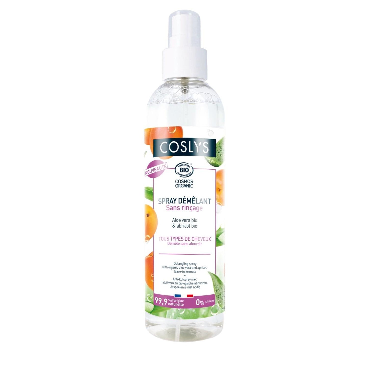 Aloe Vera Detangling Spray Coslys 200 ml