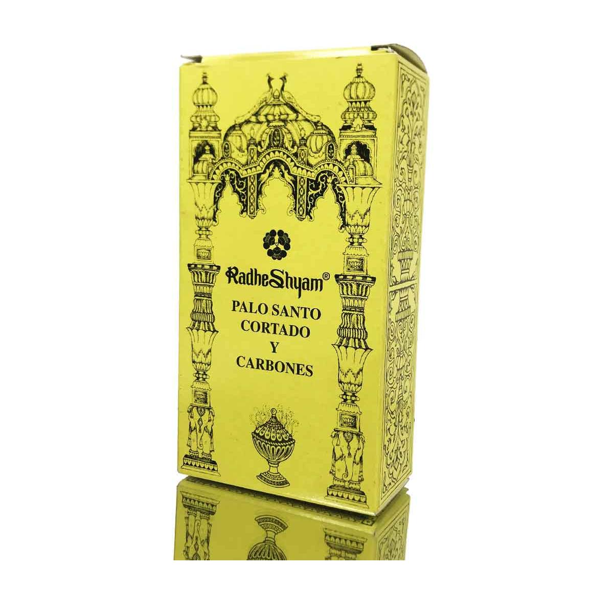 Palo Santo Cortado Y Carbones Radhe 80 g Radhe