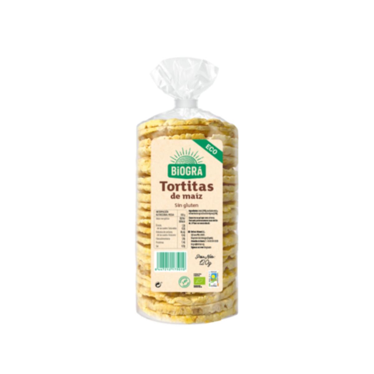 Galettes de maïs sans gluten Biogra 120 g