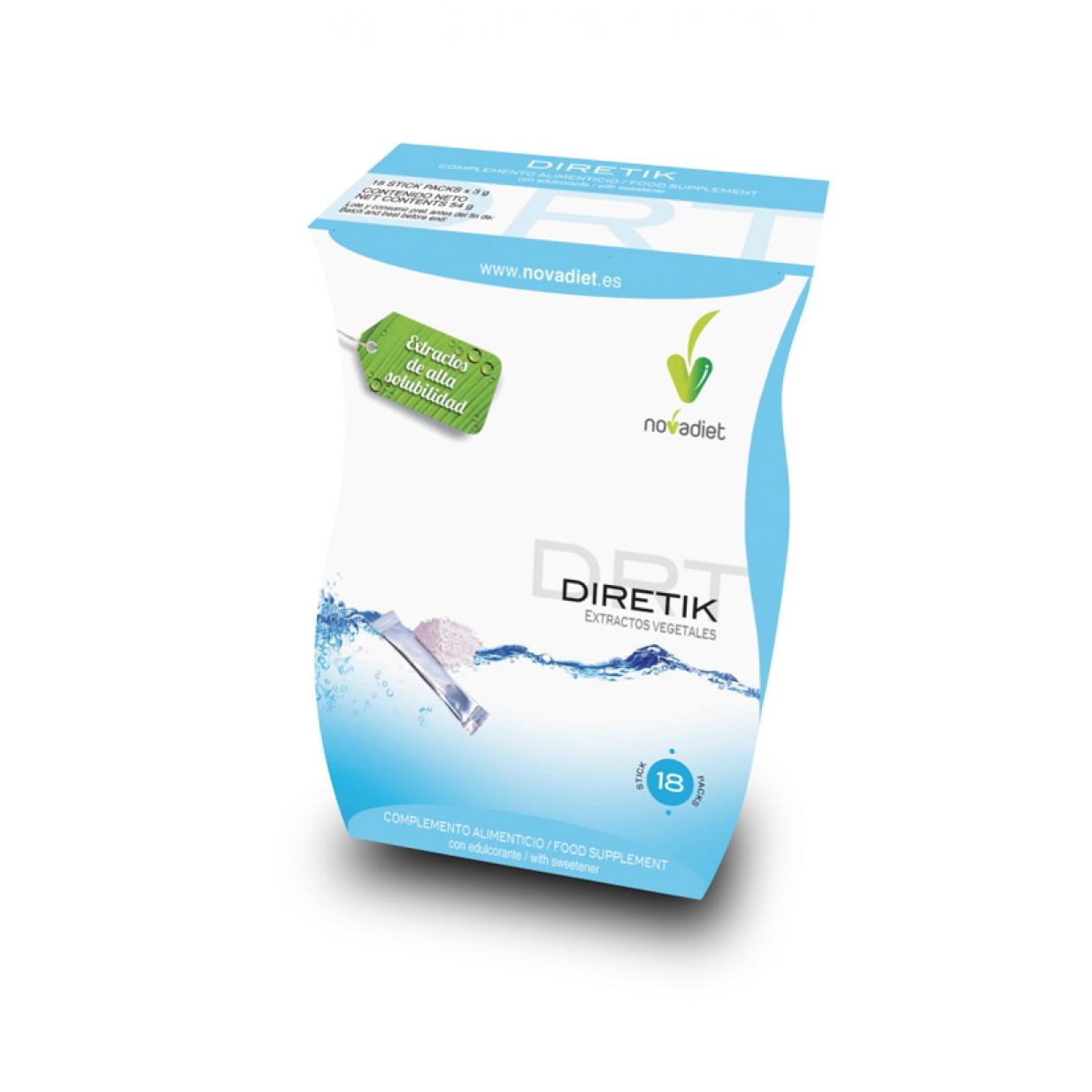 Diretik Novadiet Plant Extracts, 18 sticks