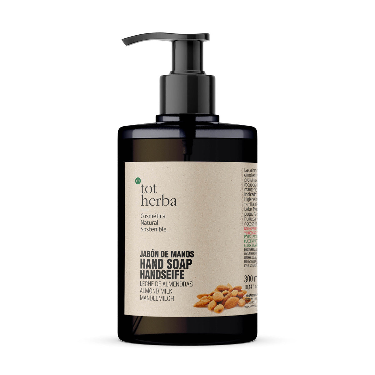 Almond Milk Hand Soap, Tot Herba, 300 ml
