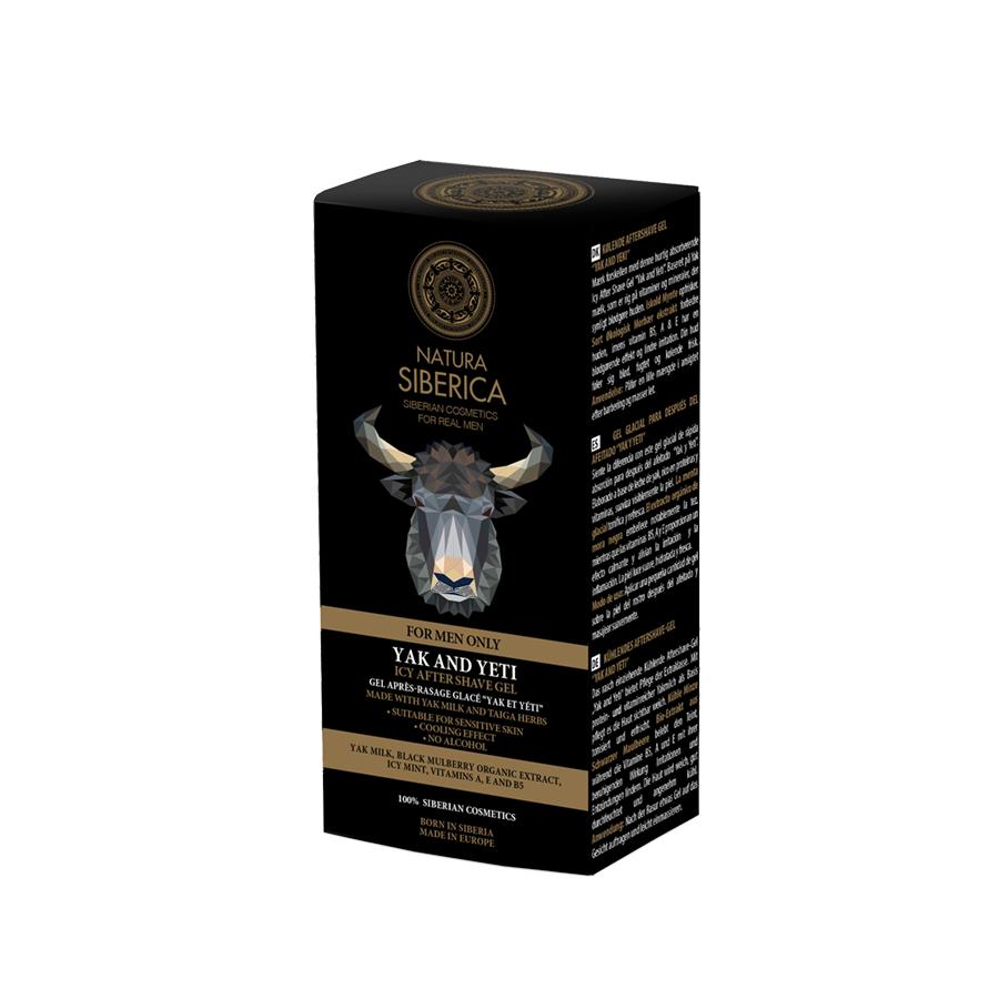 Yak och Yeti Glacial gel efter rakning Natura Sibérica, 150 ml