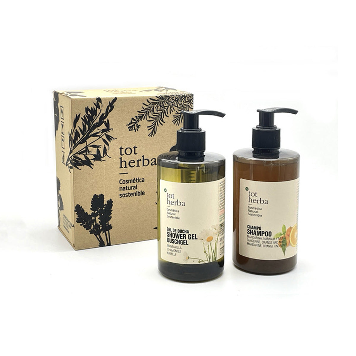 Cofanetto natalizio camomilla e arancia, Tot herba