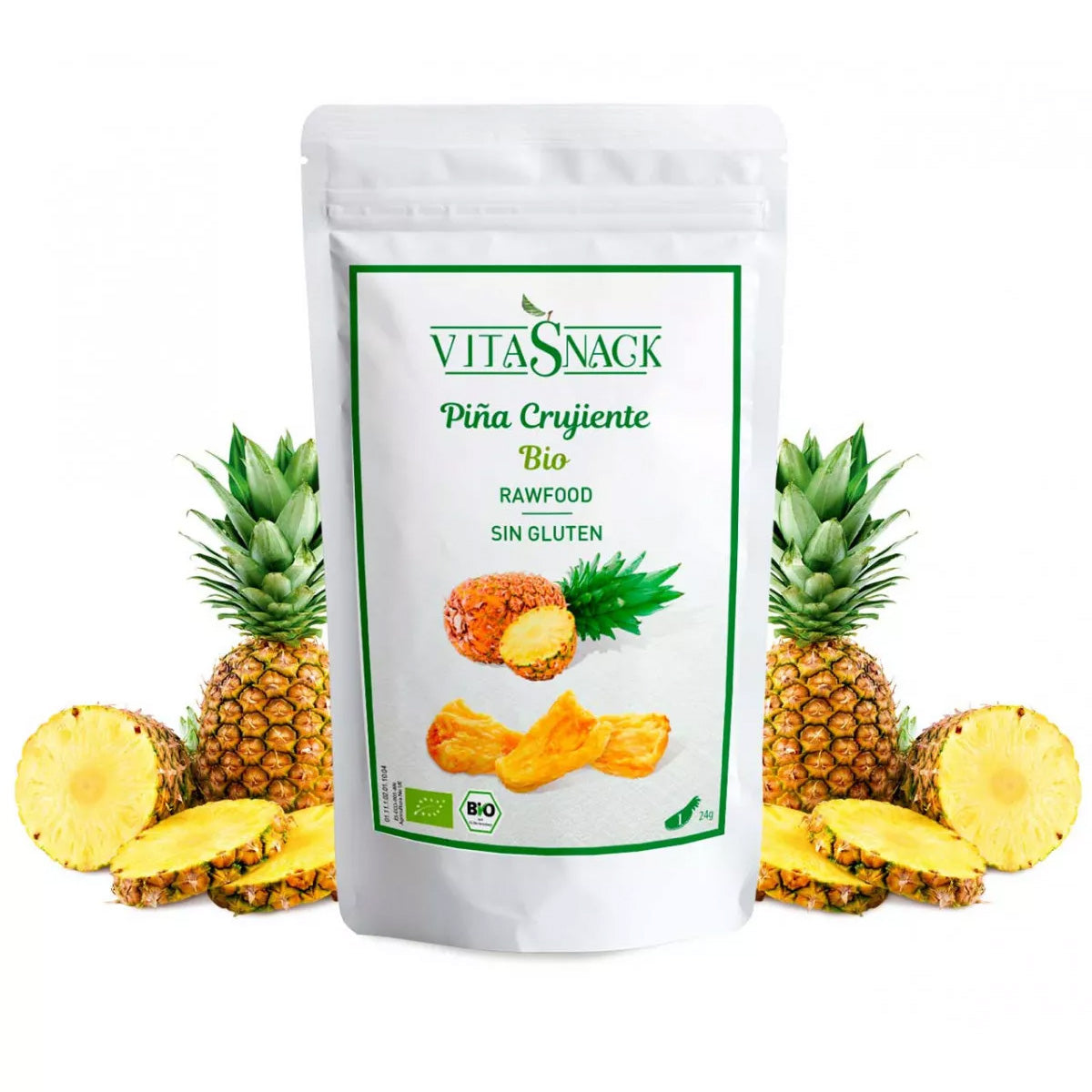 Chrupiąca ananas, VitaSnack, 28 g