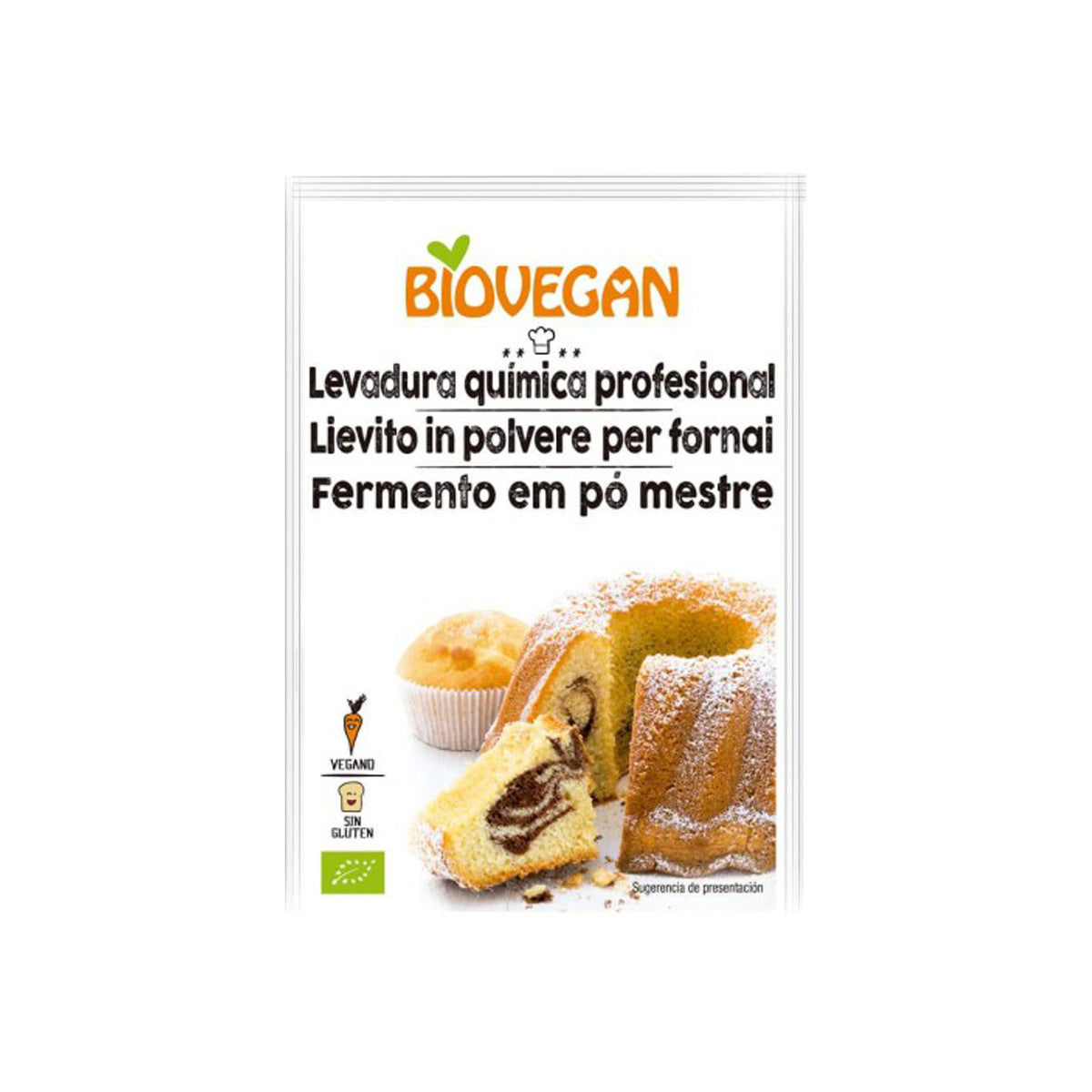 Levure de boulangerie Meister BIO Biovegan Pack 3 unités de 17 g