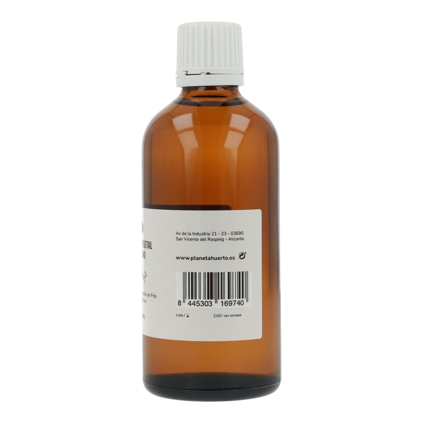 Ekologisk kallpressad ricinolja Planeta Huerto 100 ml