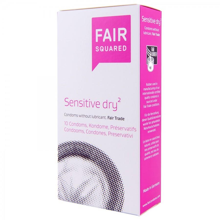 Prezerwatywy Fair Sensitive, 10 szt. Fair Squared