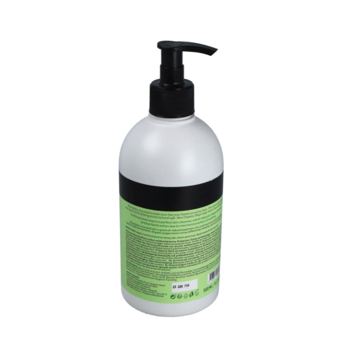 Purifying Hand Soap with Sanitising Action, Organic Shop 500 ml