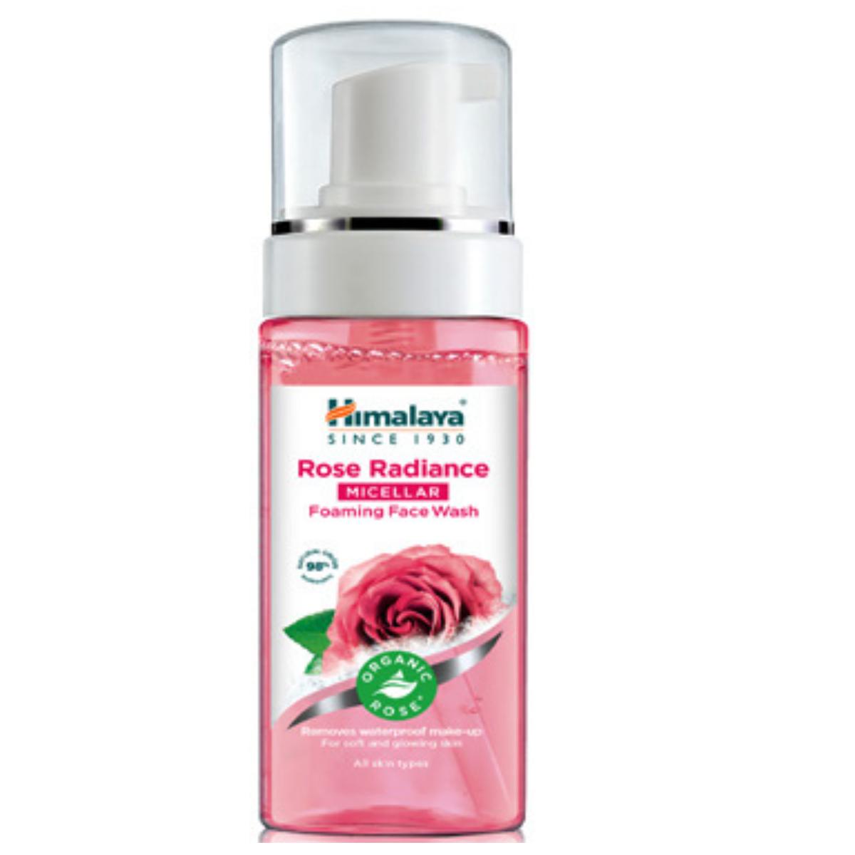 Pianka micelarna do mycia twarzy z różą Himalaya 150 ml